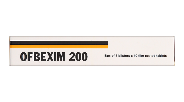Ofbexim 200 trị nhiễm khuẩn (3 vỉ x 10 viên)