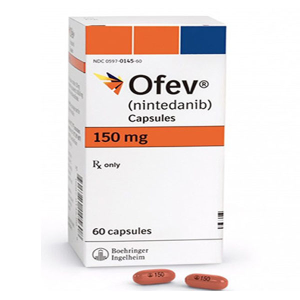 Ofev 150mg điều trị ung thư phổi không tế bào nhỏ (6 vỉ x 10 viên)