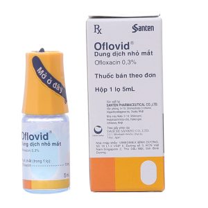 Dung dịch nhỏ mắt Oflovid 0.3% trị nhiễm khuẩn mắt chai 5ml