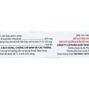 Ofmantine - Domesco 1g trị nhiễm khuẩn (2 vỉ x 7 viên)