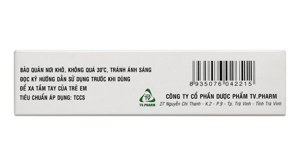 Omeprazol TVP 20mg trị loét dạ dày, tá tràng (3 vỉ x 10 viên)