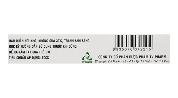 Omeprazol TVP 20mg trị loét dạ dày, tá tràng (3 vỉ x 10 viên)