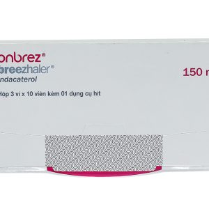 Bột hít Onbrez Breezhaler 150mcg trị tắc nghẽn phổi mãn tính (3 vỉ x 10 viên)