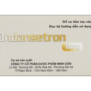 Ondansetron MD Pharco 8mg điều trị buồn nôn và nôn sau phẫu thuật (10 vỉ x 10 viên)