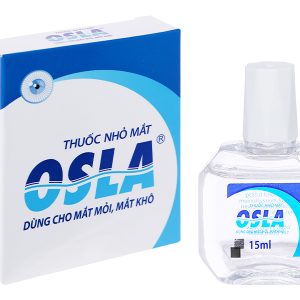 Dung dịch nhỏ mắt Osla rửa mắt, trị ngứa mắt, mỏi mắt, khô rát mắt lọ 15ml