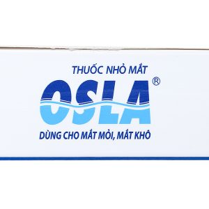 Dung dịch nhỏ mắt Osla rửa mắt, trị ngứa mắt, mỏi mắt, khô rát mắt lọ 15ml