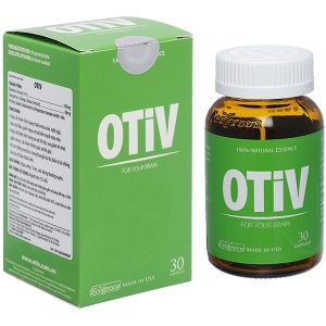 OTiV cải thiện tình trạng thiếu máu não, mất ngủ chai 30 viên