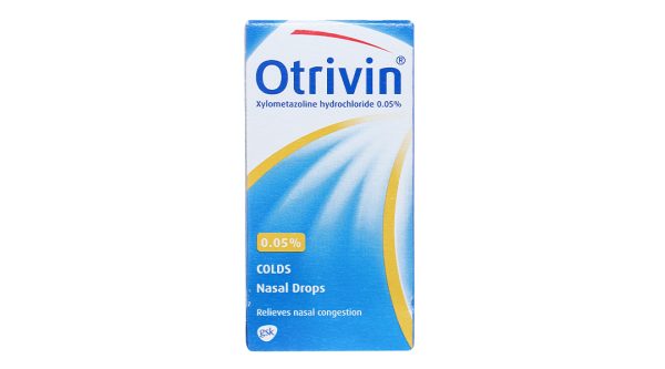 Dung dịch nhỏ mũi Otrivin 0.05% giảm triệu chứng nghẹt mũi chai 10ml