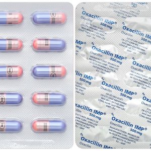 Oxacillin IMP 500mg trị nhiễm khuẩn đường hô hấp, nhiễm khuẩn ở xương (3 vỉ x 10 viên)