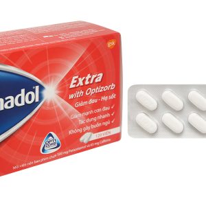 Panadol Extra With Optizorb giảm đau, hạ sốt (12 vỉ x 10 viên)
