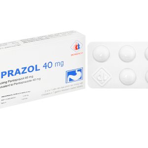Pantoprazol Domesco 40mg điều trị viêm loét dạ dày (2 vỉ x 7 viên)