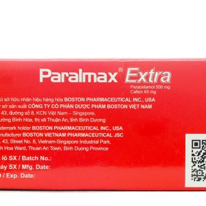 Paralmax Extra giảm đau, hạ sốt (15 vỉ x 12 viên)