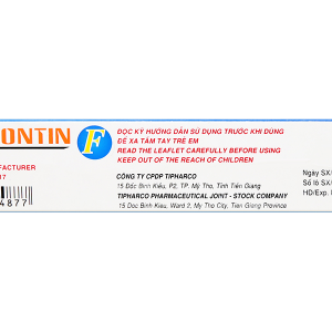 Parocontin F giảm đau trường hợp có liên quan đến co thắt cơ - xương (3 vỉ x 10 viên)