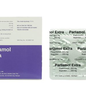 Partamol Extra giảm đau, kháng viêm xương khớp (10 vỉ x 4 viên)