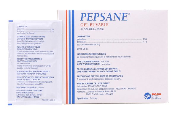 Gel uống Pepsane trị đau dạ dày (30 gói x 10g)