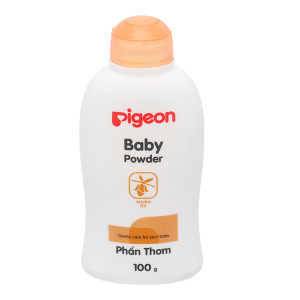 Phấn thơm Pigeon Baby Powder bảo vệ làn da bé khỏi ngứa và mẩn đỏ chai 100g