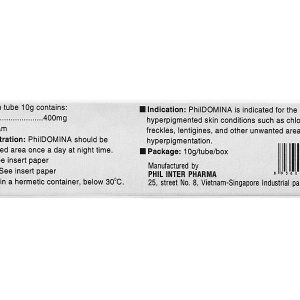 Kem bôi Phil Domina trị nám da, tàn nhang tuýp 10g