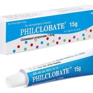 Kem bôi Philclobate trị viêm da tuýp 15g