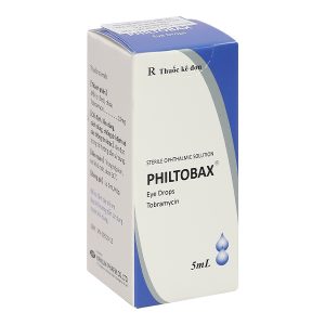 Dung dịch nhỏ mắt Philtobax trị nhiễm khuẩn mắt lọ 5ml