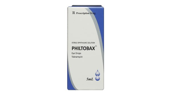Dung dịch nhỏ mắt Philtobax trị nhiễm khuẩn mắt lọ 5ml