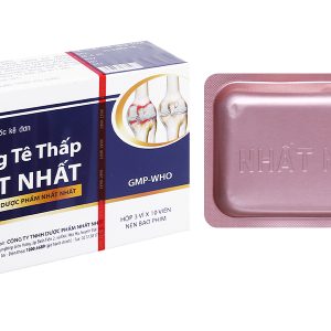 Phong Tê Thấp Nhất Nhất trị viêm khớp, thoái hóa đốt sống (3 vỉ x 10 viên)