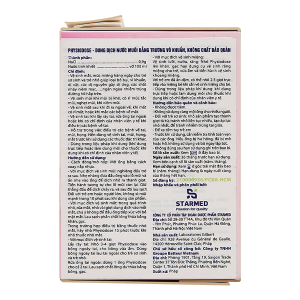 Nước muối sinh lý Physiodose làm sạch mũi, mắt, tai hàng ngày cho bé (40 ống x 5ml)