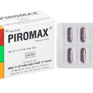 Piromax 10mg điều trị triệu chứng viêm xương khớp (10 vỉ x 10 viên)