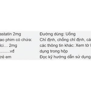 Pitator Tablets 2mg trị rối loạn mỡ máu (2 vỉ x 14 viên)