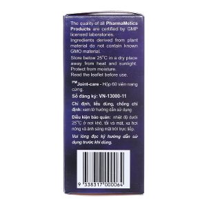 PM Joint-Care giảm triệu chứng thoái hóa khớp nhẹ và trung bình (5 vỉ x 12 viên)