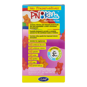 Kẹo dẻo PN Kids Multi Vitamin Girls bổ sung vitamin cho bé gái lọ 30 viên