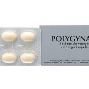 Viên đặt âm đạo Polygynax trị viêm âm đạo, âm hộ (2 vỉ x 6 viên)
