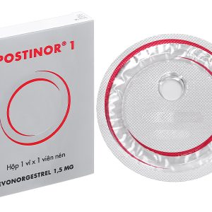 Postinor 1 thuốc tránh thai khẩn cấp trong vòng 72 giờ (1 vỉ x 1 viên)