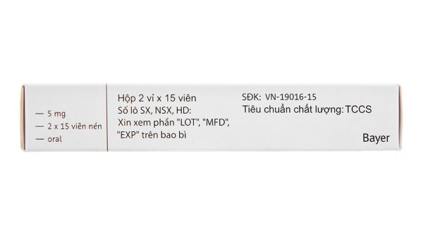 Primolut N 5mg trị xuất huyết do rối loạn chức năng, vô kinh (2 vỉ x 15 viên)