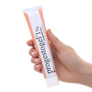 Gel bôi Progestogel 1% trị các bệnh tuyến vú lành tính tuýp 80g