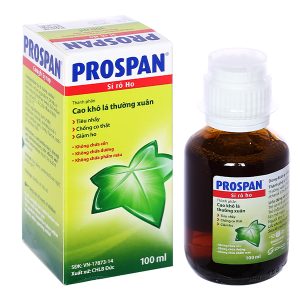 Siro Prospan trị ho, viêm phế quản chai 100ml