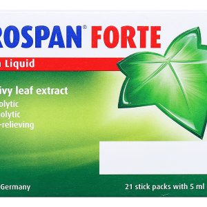 Siro Prospan Forte trị ho, viêm hô hấp, phế quản (21 gói x 5ml)
