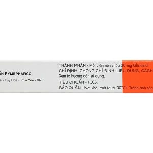 Pyme Diapro MR 30mg trị đái tháo đường tuýp 2 (2 vỉ x 30 viên)