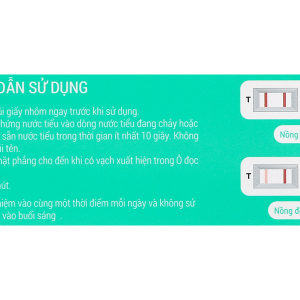 Que thử rụng trứng Safely Ovulation hộp 3 que thử