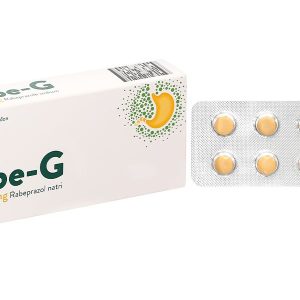 Rabe-G 20mg điều trị trào ngược dạ dày - thực quản (3 vỉ x 10 viên)