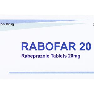 Rabofar 20 trị trào ngược dạ dày, thực quản (3 vỉ x 10 viên)