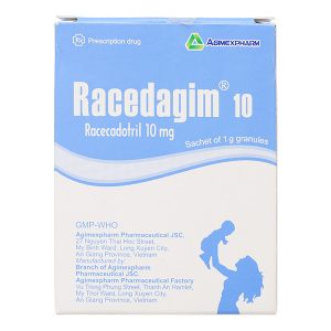 Thuốc cốm Racedagim 10 trị tiêu chảy cấp ở trẻ em (10 gói x 1g)