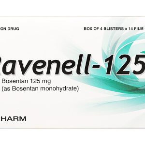 Ravenell-125 điều trị tăng áp lực động mạch phổi tiên phát (4 vỉ x 14 viên)