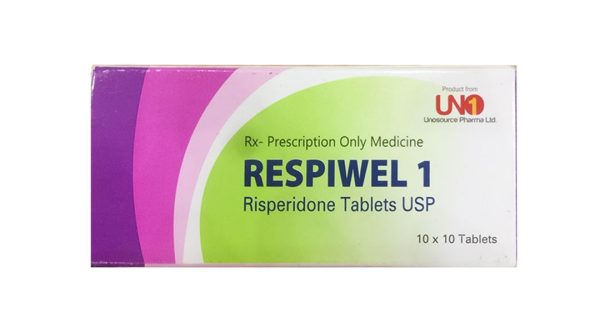 Respiwel 1 trị tâm thần phân liệt (10 vỉ x 10 viên)