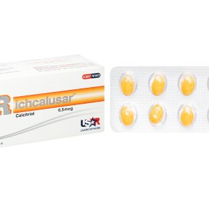 Richcalusar 0.5mcg trị loãng xương, thiểu năng tuyến cận giáp (3 vỉ x 10 viên)