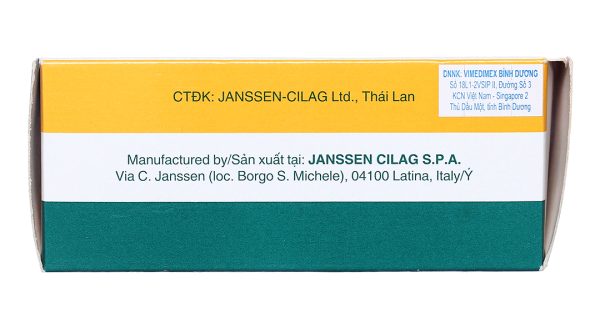 Risperdal 1mg trị tâm thần phân liệt (6 vỉ x 10 viên)