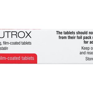 Rosutrox 10mg trị tăng cholesterol trong máu (4 vỉ x 7 viên)