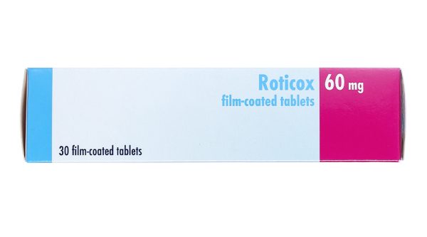 Roticox 60mg giảm các triệu chứng của viêm xương khớp (3 vỉ x 10 viên)