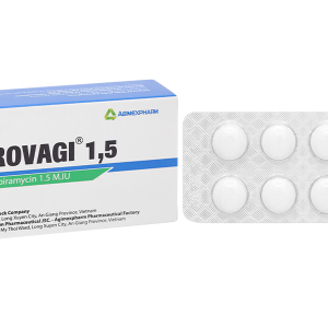 Rovagi 1,5 trị nhiễm khuẩn (2 vỉ x 10 viên)