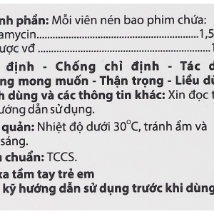 Rovagi 1,5 trị nhiễm khuẩn (2 vỉ x 10 viên)
