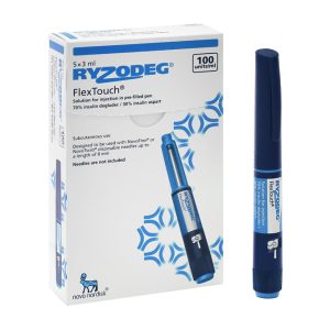 Bút tiêm Ryzodeg FlexTouch 100U/ml trị đái tháo đường (5 cây x 3ml)
